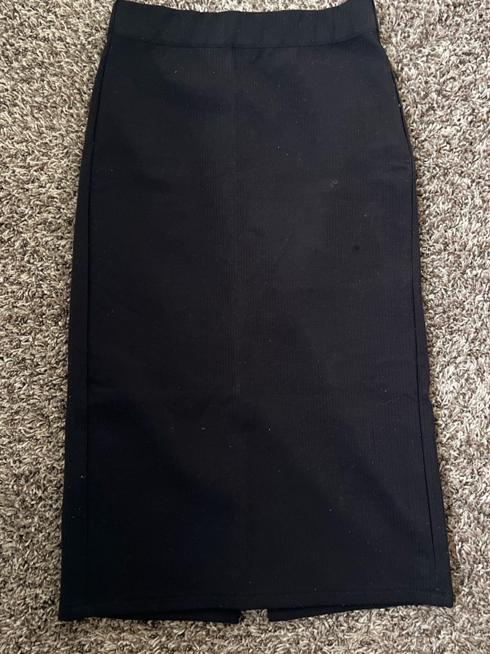 Classic Black Pencil Skirt - Women's Workwear